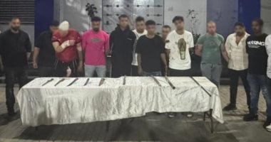 كاميرات المراقبة ترصد مشاجرة عصام صاصا أمام ملهى ليلى بالمعادى.. فيديو