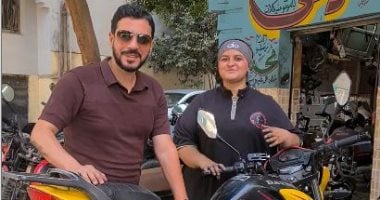 البنت اللي بتكلم الموتوسيكلات.. "حبيبة" تكشف الأعطال باللمس والصوت.. فيديو