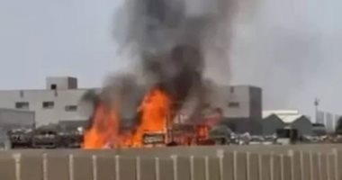 المباحث تستمع لأقوال شهود العيان لكشف ملابسات حريق الحرفيين