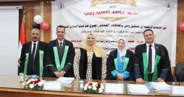 الزميل السيد حامد يحصل على درجة الدكتوراه عن دور المنصات الرقمية في تشكيل وعي الجمهور واتجاهاته نحو قضايا التوازن البيئي