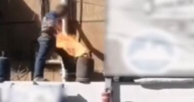 الأجهزة الأمنية تكشف القصة الكاملة لفيديو "حريق محطة الوقود" بدمياط