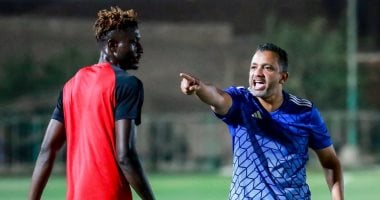 شاهد أول ظهور لسامي قمصان في مران المقاولون العرب