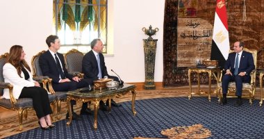 رسالة شكر من واشنطن تقديرًا لدور السيسى فى تسوية أزمة غزة وفى المنطقة بصفة عامة.. والرئيس لـ ويتكوف وكوشنير: يجب توقف إطلاق النار فى القطاع فورًا.. ونتطلع لاستقبال "ترامب" فى مصر لتوقيع الاتفاق التاريخى