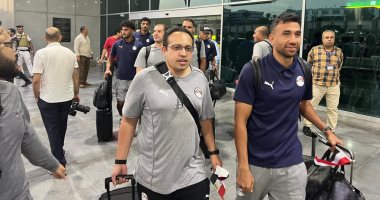 وصول بعثة منتخب مصر للقاهرة بعد الصعود لمونديال كأس العالم