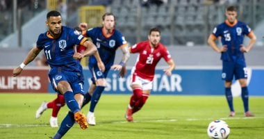 مالطا ضد هولندا.. منتخب الطواحين يتفوق بهدف جاكبو فى الشوط الأول (فيديو)