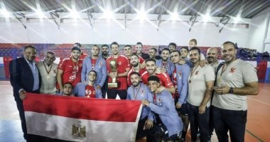 تتويج رجال يد الأهلي بكأس الأمير مولاي الحسن استعدادا لأفريقيا