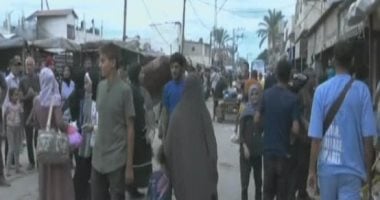 مشاعر فرح فى شوارع غزة بعد دخول وقف إطلاق النار حيز التنفيذ