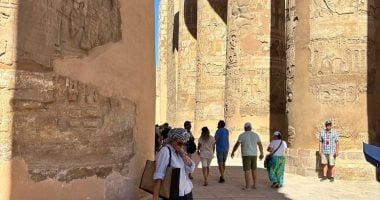 إقبال سياحى عالمى على معابد الأقصر وإشغالات الفنادق تتجاوز 85%
