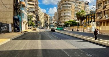 محافظ الإسكندرية يتابع معدلات تنفيذ أعمال تطوير محور الحرية