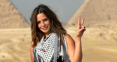 إيمان العاصى تحتفى بوقف الحرب على غزة وتشكر الرئيس السيسى على اتفاق شرم الشيخ