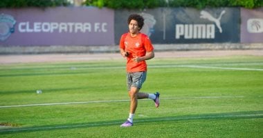 عمرو قلاوة وحسين السيد يشاركان فى مران سيراميكا ويعلنان جاهزيتهما للطلائع