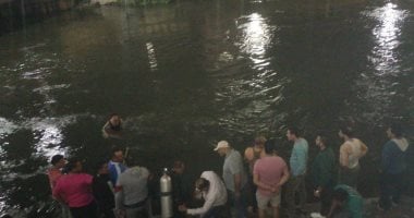 جهود الإنقاذ متواصلة للبحث عن غريق فى كفر الشيخ.. فيديو