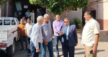 سكرتير محافظة سوهاج يتفقد المركز التكنولوجي بطما لمتابعة ملف التصالح