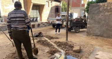 مياه القناة: إصلاح كسور الشبكات المفاجئة فى وقت قياسى