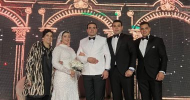 أسرة العميد الراحل محمد جمال الدين تحتفل بزفاف النقيب أحمد على الدكتورة علياء 
