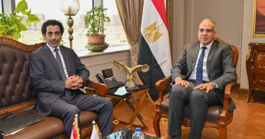 وزير الرى يلتقى المدير التنفيذى لإدارة مصادر المياه بمنظمة التعاون الإسلامى