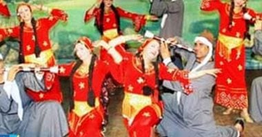 فرقة الشرقية للفنون الشعبية تشارك بمعرض الزمالك للكتاب فى دورته الأولى