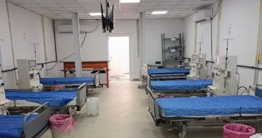 تشغيل وحدة الكلى الصناعى الجديدة بمستشفى كوم أمبو المركزى فى أسوان