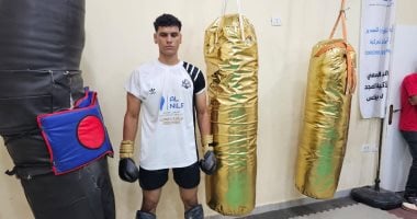 كسب كأس أفريقيا للكيك بوكسينج بالقاضية.. معاذ الجنيدى ابن دمياط يحلم ببطولة العالم