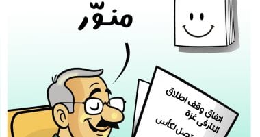 أكتوبر شهر الانتصارات فى كاريكاتير اليوم السابع