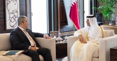 رئيس وزراء قطر يلتقى سفير مصر بالدوحة لبحث ترتيبات قمة شرم الشيخ للسلام