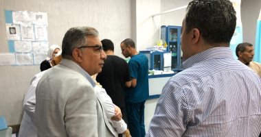 محافظ الدقهلية يتفقد المستشفى الدولى بالمنصورة ويوجه بسرعة تسكين الحالات الحرجة