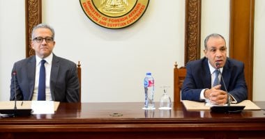 وزارة الخارجية تستقبل مدير عام اليونسكو خالد العناني