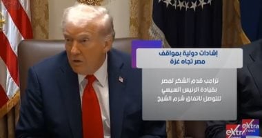 إكسترا نيوز تسلط الضوء على الإشادات الدولية بمواقف مصر تجاه غزة