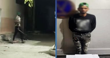 القبض على شخص يروع المواطنين بسلاح أبيض فى الإسكندرية