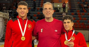 أبطال مصارعة كفر الشيخ يحصدون 6 ميداليات فى بطولة إبراهيم مصطفى الدولية