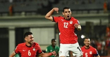 شاهد رد فعل حسام حسن بعد تقدم منتخب مصر على غينيا بيساو