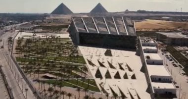 تطوير وتجميل الطرق المؤدية للمتحف الكبير استعدادا للافتتاح المرتقب.. فيديو