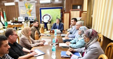 محافظ المنوفية يترأس اجتماعا موسعا لمناقشة موقف مشروعات الخطة الاستثمارية