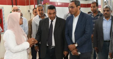 محافظ قنا يتفقد مشروع تطوير المجزر الآلي بنجع حمادي بتكلفة 24 مليون جنيه
