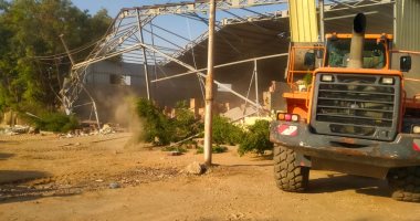 محافظ الجيزة يعلن إزالة تعديات على مساحة 25 ألف م² فى البدرشين