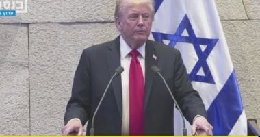 ترامب أمام الكنيست: نشهد يوما عظيما واستطعنا إعادة 20 محتجزا