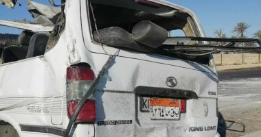 إصابة 3 أشخاص فى حادث تصادم سيارتين ميكروباص وملاكى بصحراوى الإسكندرية