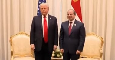 ترامب: الرئيس السيسي رجل قوي جدا وصديق مقرب لي
