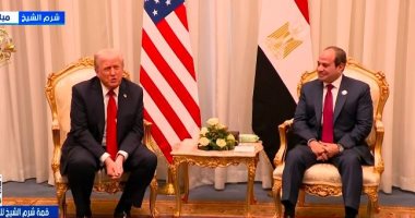الرئيس السيسى: ترامب الوحيد القادر على إقرار السلام فى قطاع غزة
