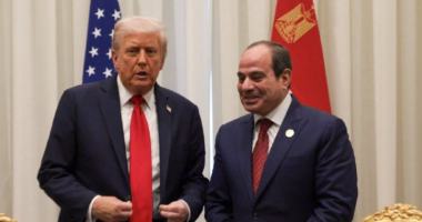 ترامب يعلق على مرافقة طائرته بمقاتلات مصرية ويشكر الرئيس: "6 جميلات"