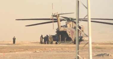 مروحيات إسرائيلية تهبط فى قاعدة ريعيم لاستقبال المحتجزين الإسرائيليين