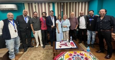لجنة تحكيم مهرجان نقابة المهن التمثيلية المسرحى تجتمع بحضور أشرف زكى