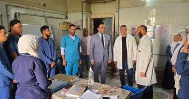 وكيل صحة سوهاج فى زيارة مستشفى جرجا : لا تهاون مع أى تقصير فى خدمة المواطن