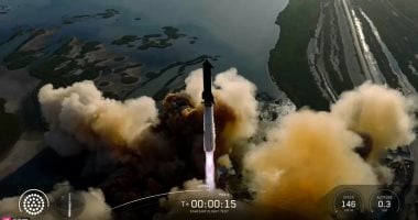 SpaceX تنجح فى إطلاق صاروخ ستارشيب برحلته التجريبية الحادية عشرة