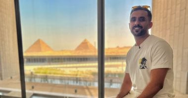 اليوم السابع داخل المتحف المصرى الكبير فى اليوم الأخير لزيارته قبل إغلاقه تمهيدا للافتتاح 1 نوفمبر.. البهو والدرج العظيم و12 قاعة رئيسية.. كنوز الفرعون الذهبي ومراكب خوفو تظهر مع الاحتفالية الكبرى..فيديو وصور