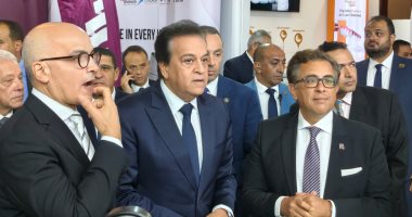وزير الصحة يفتتح المؤتمر الدولي الخامس لكلية طب الأسنان بجامعة عين شمس.. صور