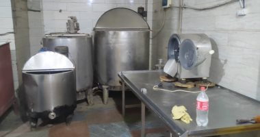 التحفظ على 420 كجم زبدة مجهولة المصدر فى حملة لمراقبة الأغذية ببنى سويف