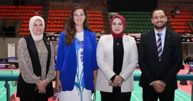 تنسيقية شباب الأحزاب تشارك فى افتتاح بطولة مصر الدولية للريشة الطائرة