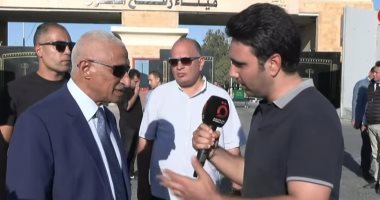 محافظ شمال سيناء: نستقبل المساعدات برا وبحرا وجوا وغرفة عمليات للهلال الأحمر للفحص