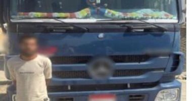 مصرع طفل وإصابة والده وشقيقه فى حادث تصادم بسبب توقف مفاجئ لشاحنة بالبساتين